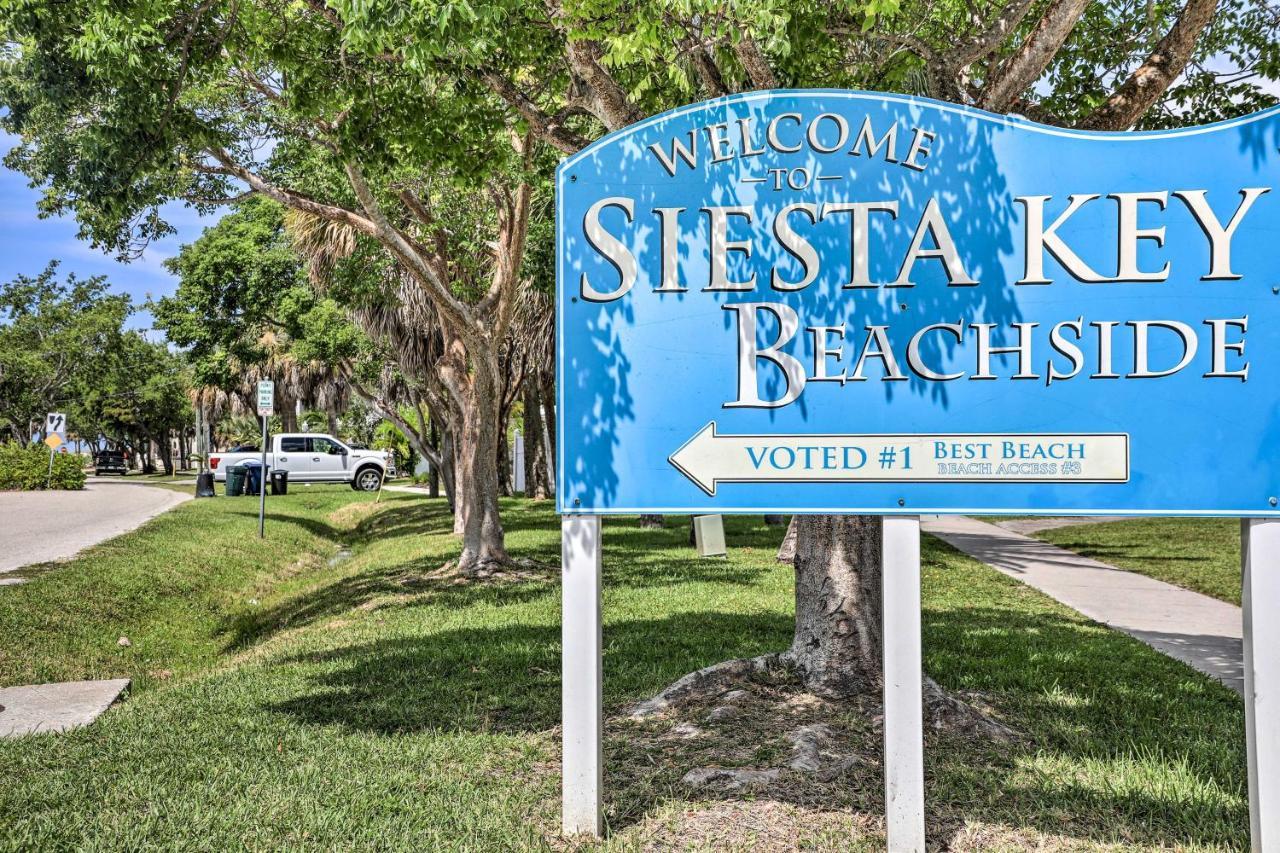 Siesta Key Village Studio On Canal Near Beach Sarasota Eksteriør bilde